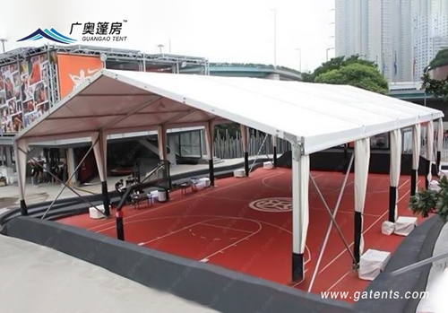 哪種造型的篷房適合作為籃球場(chǎng)館？